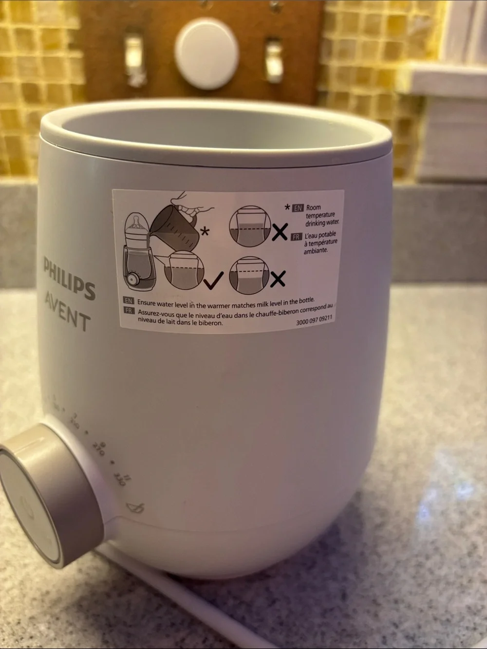 Philips Avent White Baby Bottle Warmer - Gentle & Even Warming